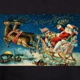 thumbnail image 3 of CafePress - Vintage Santa Sleigh Hoodie (Dark) - Pullover Hoodie, Classic, Comfortable Hooded Sweatshirt, 3 of 4