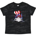 thumbnail image 3 of Inktastic 4th of July Patriot Shark Boys or Girls Toddler T-Shirt, 3 of 5