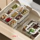 thumbnail image 1 of Grids Divided Serving Tray Storage Box Portable Sub-Format Seasoning Separator Box Fresh-Keeping Snack Fruits Food Box B, 1 of 5