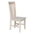 thumbnail image 4 of International Concepts Chaise Latérale de Salle à Manger Décontractée Non Fini, Non Fini (Ensemble de 2), 4 of 11