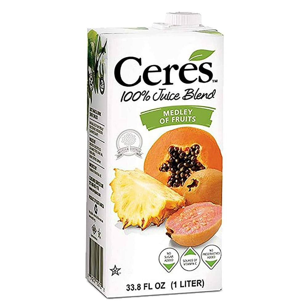 Ceres 100 All Natural Pure Fruit Juice Blend, Medley of Fruits
