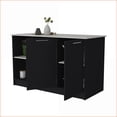 thumbnail image 6 of Kitchen Islands Modern Manufactured Wood with 59'' Countertop, Storage Cabinets & Shelves | Stationary Kitchen Islands | Large (56 in), 6 of 6