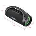 thumbnail image 4 of ION 51-Watt Sport Surge Outdoor-Ready Portable Bluetooth Rechargeable Boom Box with Lights, TWS, USB/Aux, Water-Resistant, up to 20 Hours Play Time, 4 of 11