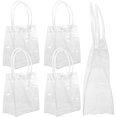 thumbnail image 4 of ColoMX 5 piezas de hebillas transparentes bolsas de regalo bolsas de dulces de dulces bolsas de pvc con manijas, 4 of 7