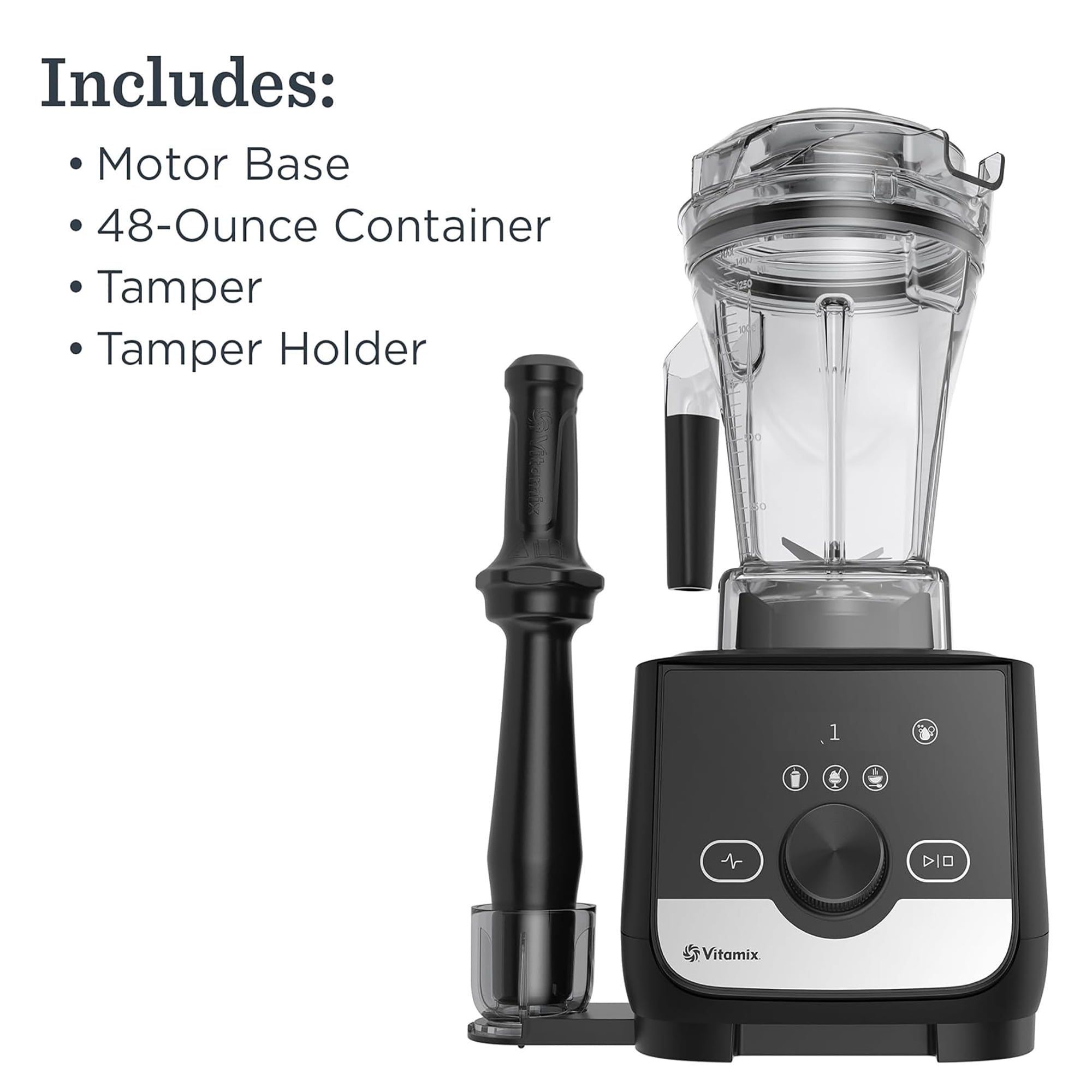 Vitamix Ascent X3 Professional-Grade Countertop Blender with 48 Oz Container, Shadow Black