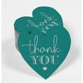 thumbnail image 2 of Inkdotpot Pack Of 100 Real Silver Foil Paper Tags Thank You Bridal Shower-Baby Shower-Retirement-Wedding-Birthday Favor Hang Tags, 2 of 8