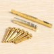 thumbnail image 3 of 6PCS Guitar Brass Bridge Pins Saddle Nut Replacement Parts, 3 of 5