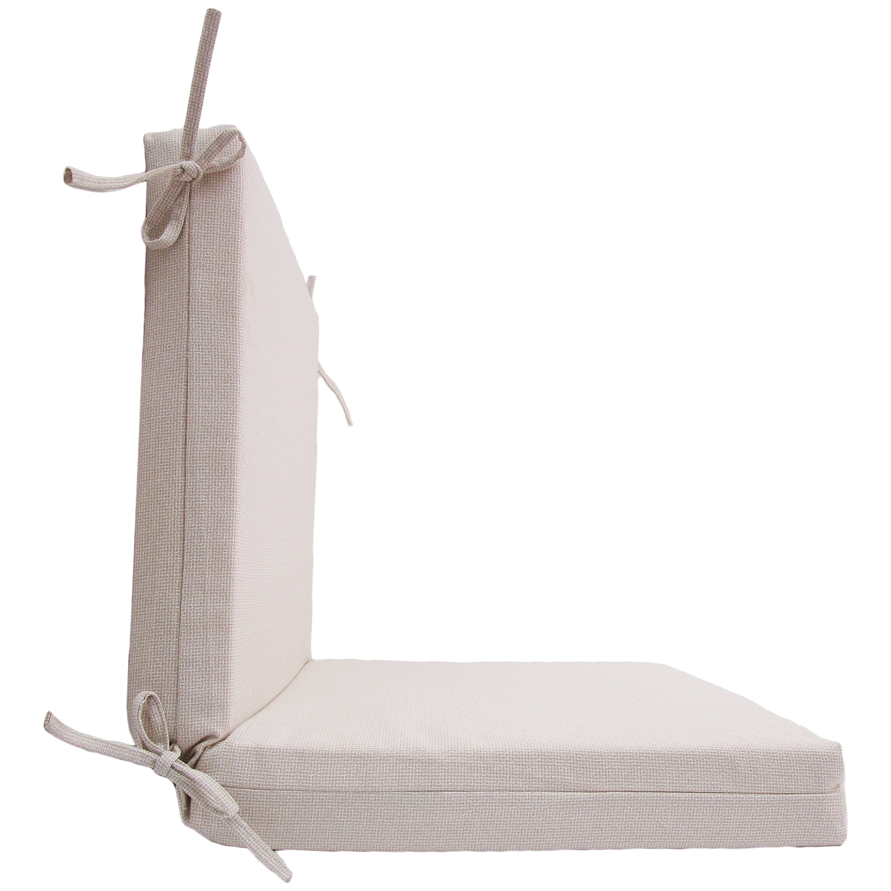 Better Homes & Gardens 44" x 20" Outdoor Chair Seat Cushion, 1-Piece, Beige