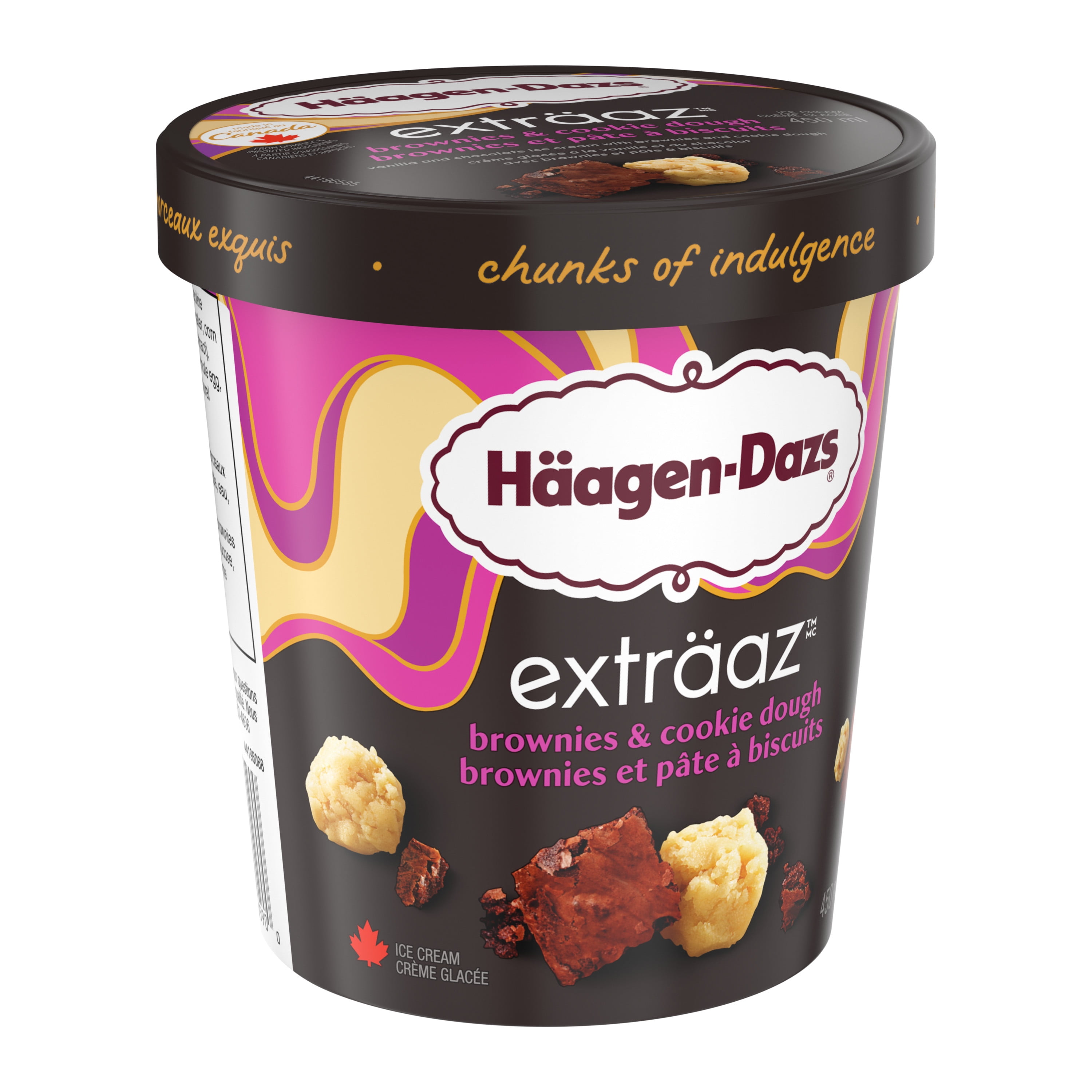 HÄAGEN-DAZS EXTRÄAZ Brownie Cookie Dough Ice Cream 450ml