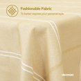 thumbnail image 3 of Deconovo Decorations Tablecloths Oblong Poly-Cotton Blend Tassel Waterproof Fade Resistant Table Cover for Outdoor Picnic, 54x84 Inch, Yellow, 3 of 7