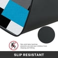 thumbnail image 6 of Blue Geometric Kitchen Rugs and Mats Non Skid Washable Set of 2, Checked Black Grey Kitchen Mats for Floor, Rustic Kitchen Runner Rug, Modern Abstract Kitchen Decor, 6 of 6
