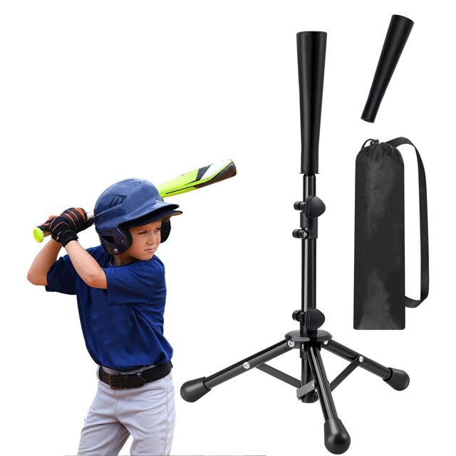 Tee de bateo ajustable fifilion de 52-77 cm para niños, béisbol