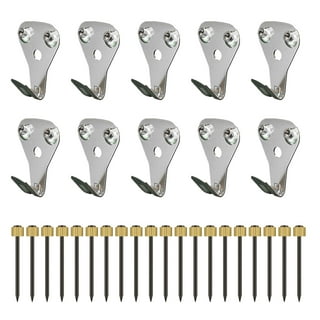 EuTengHao 43Pcs Invisible Nail Screws Wall Hooks No Trace Picture Hangers  Traceless Photo Hook Hardwall Drywall Picture Hooks Multi Function Heavy