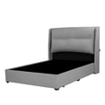 thumbnail image 2 of Recámara King Size Becca Plata con Cabecera + Box Base Cama, 2 of 8