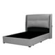thumbnail image 1 of Box Base Cama Matrimonial + Cabecera Becca Plata, 1 of 7