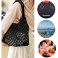 thumbnail image 5 of Kukuzhu Beach Bags for Women, Summer Mesh Beach Tote Bag Hand Woven Beach Bag Weaving Hollow Shoulder Bag Handbag, 5 of 5