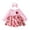 czb# Watermelon Red411, variant on CUZIBR Baby Girls Easter Dress Long Sleeve Smocked Letter Strawberry Embroidery Lace Ruffle Bodysuit Tutu Layering Outfit Soft Basic Dresses Withheadband Sets Daily Wear,Watermelon Red,9-12 Months