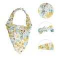 thumbnail image 3 of Unique Bargains 1pc Pastoral Style Floral Headwrap for Hair Accessories Yellow, 3 of 6