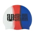 thumbnail image 4 of Sporti USA Silicone Swim Cap, Multi-Color, Snug Fit, Anti-Slip, Lightweight, 4 of 7