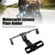 thumbnail image 5 of Soporte De Placa De Matrícula De Motocicleta, KIMISS Soporte De Soporte De Placa De Matrícula Ajustable Marco De Placa De Matrícula De aleación De Aluminio CNC Soporte De, 5 of 7