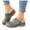 AG, variant on Clogs for Women 2026 Summer Comfortable Wedge Sandals Breathable Hollow Out Closed Toe Slip On Slippers with Arch Support Green Size 6