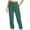 A01-Green, variant on yoeyez Womens High Waisted Lounge Yoga Pants Travel Casual Sweat Pants Drawstring Workout Pants with Pockets Wide Leg Sweatpants Women Clearance Pink,S