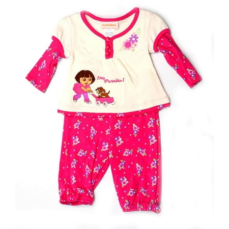 

Dora Mi Perrito 2pc Newborn Set Size 0-3mos