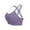 Purple, variant on High Impact Sport Bra for Women Wireless Mesh Underwear Criss-Cross Back Stretchy Athletic Outfies