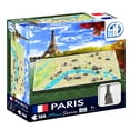 thumbnail image 2 of Puzzle 4D Cityscape Mini Paris, 166 piezas, póster con recorrido en autobús, 2 of 6