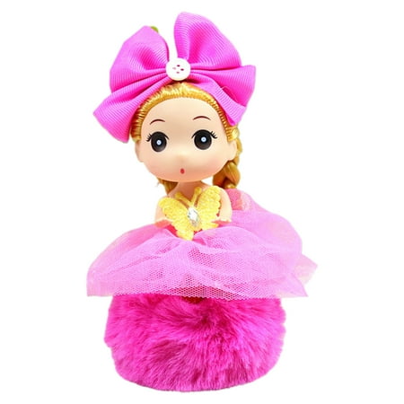 

Novelty Cotton Girl Pendant Toy Cartoon Anime Cute Posture Stuffed Princess Toy