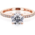 thumbnail image 2 of Kobelli 14k Gold Lab Grown Diamond Wrap Basket Engagement Ring GH/SI, DEF/VS, 2 of 6