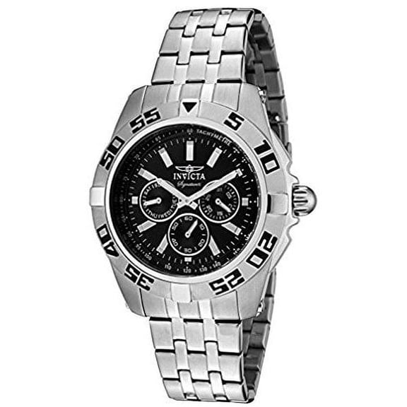 Invicta Men's 7301 45mm Silver Steel Bracelet & Case Mineral Watch