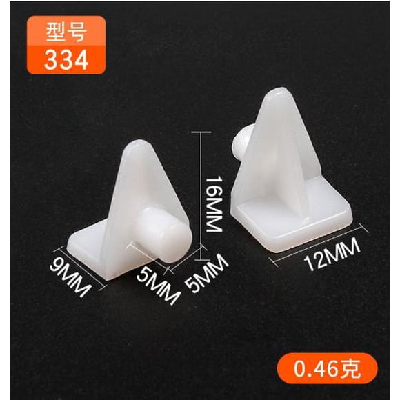 Shisuyan 50pcs Cabinet Shelf Pegs Shelf Support Pegs for Shelves Shelf Brackets Holders Pegs Shelf Clips for Wood Shelving Kitchen Cupboard Bookshelf Furniture Closet Shelf Pegs White