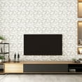 thumbnail image 6 of 3D Wall Panels for Interior Wall Decor, 11.8''x11.8'' White Accent Textured Wall Panels, Wall Covering Panles for Living Room, Gaming Room, TV Background, 6 of 7