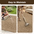 thumbnail image 4 of SIXHOME 8'x10' Outdoor Rug, Farmhouse Medallion Patio Rug, Indoor Outdoor Polypropylene Weave Textured Carpet, Water-Resistant, Quick-Dry Rug for Porch, Balcony, RV, Garden, Neutral Brown, 4 of 8