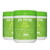 Beef Gelatin Powder, Pasture-Raised & Grass-Fed Beef Collagen Protein Supplement - 32 oz - (3 Pack)