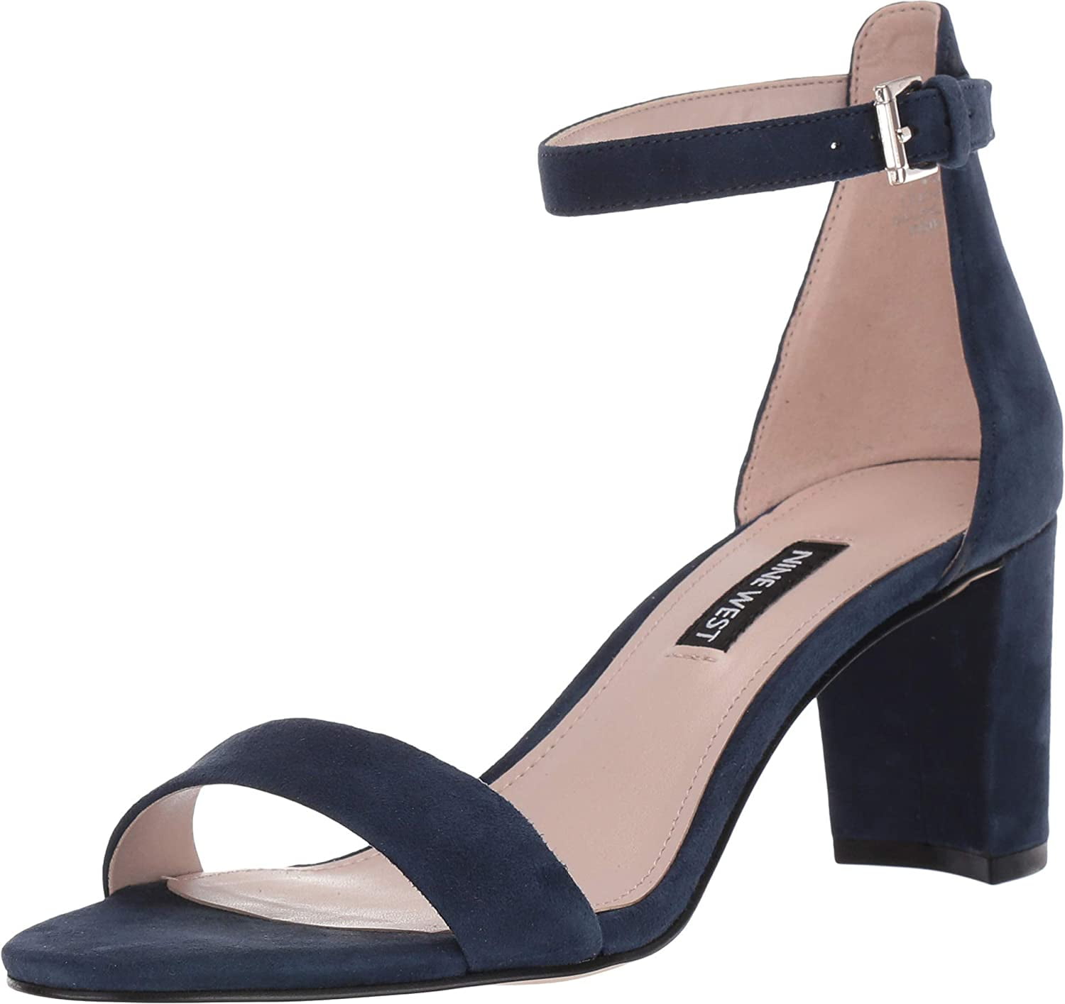 nine west navy heels