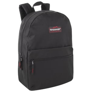 Trailmaker Classic Solid Color 17 Inch Backpack