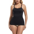 thumbnail image 1 of BYHONG Grande Taille Gaine Sans Coutures à Bretelles Compression Aguichant Taille Compression Gaine Base Noir_002 TTG, 1 of 8