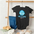 thumbnail image 4 of Mega Man 8bit Video Game Get A Life Romper Boys or Girls Infant Baby Brisco Brands 12M, 4 of 6