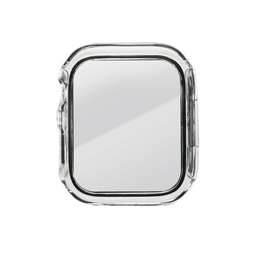 Onn Clear Bumper with Screen protector for Apple Watch 41mm, 1 piece, Unisex