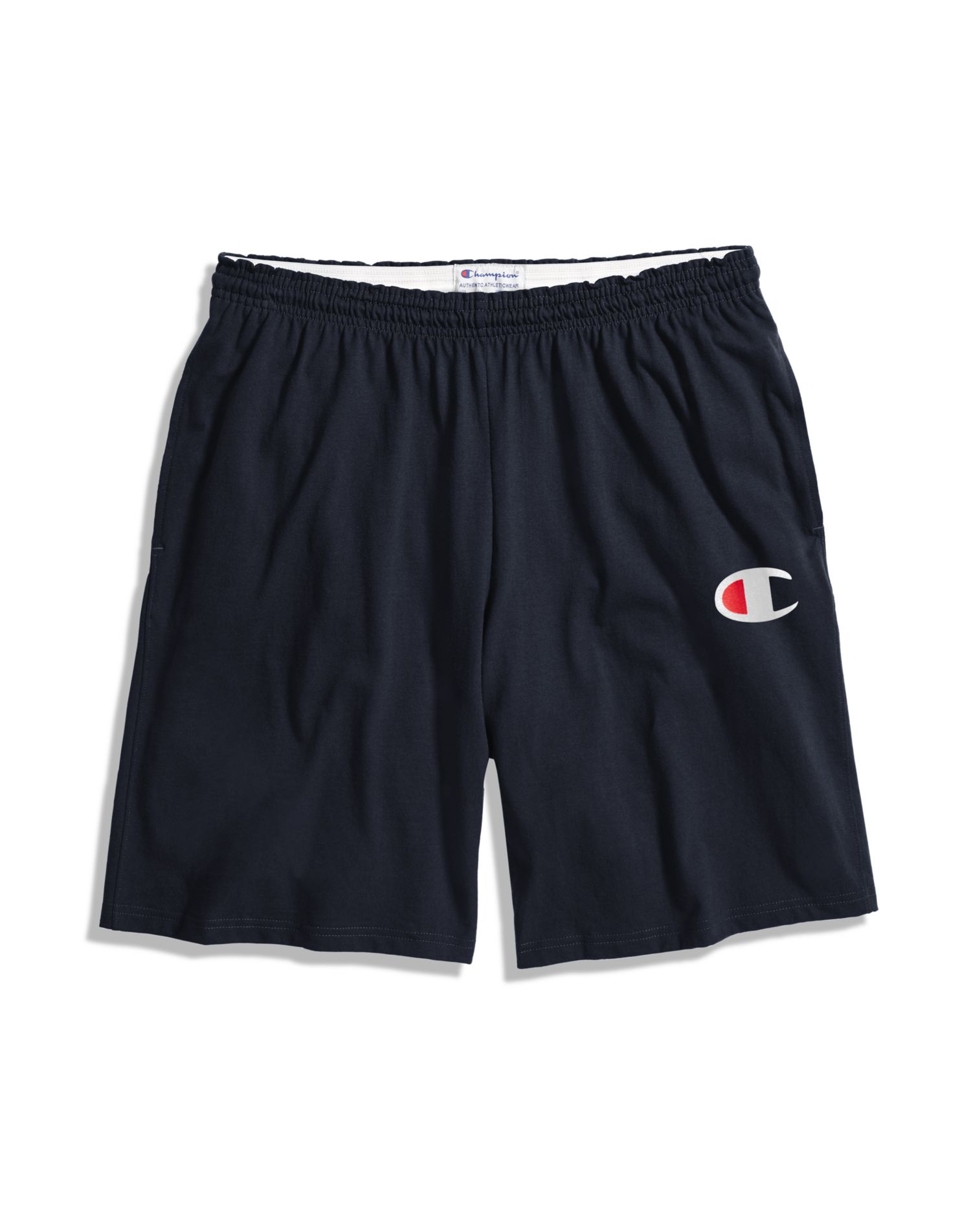 Champion Mens Classic Jersey Shorts, 2XL, Navy Walmart Canada