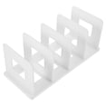 thumbnail image 5 of HOMEMAXS 4pcs Plastic Book Organizer Desktop Book Holder Decorative Book Holder File Book Organizer Plastic Book End, 5 of 8