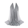 thumbnail image 2 of ZSQDM Women's Chiffon Hijab - Bubble-Textured Pearl Rhinestone Muslim Headscarf Lightweight Full Coverage Shawl, 2 of 2