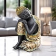 thumbnail image 1 of Accent Collection Meditative Buddha Sculpture, 10" Desktop Figurine Home Decor, 1 of 4