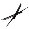 thumbnail image 3 of 2pcs Carbon Fiber Style Car Center Console Gear Side Strips Fits for Mercedes Benz GLK Class X204 2013-2015, 3 of 8
