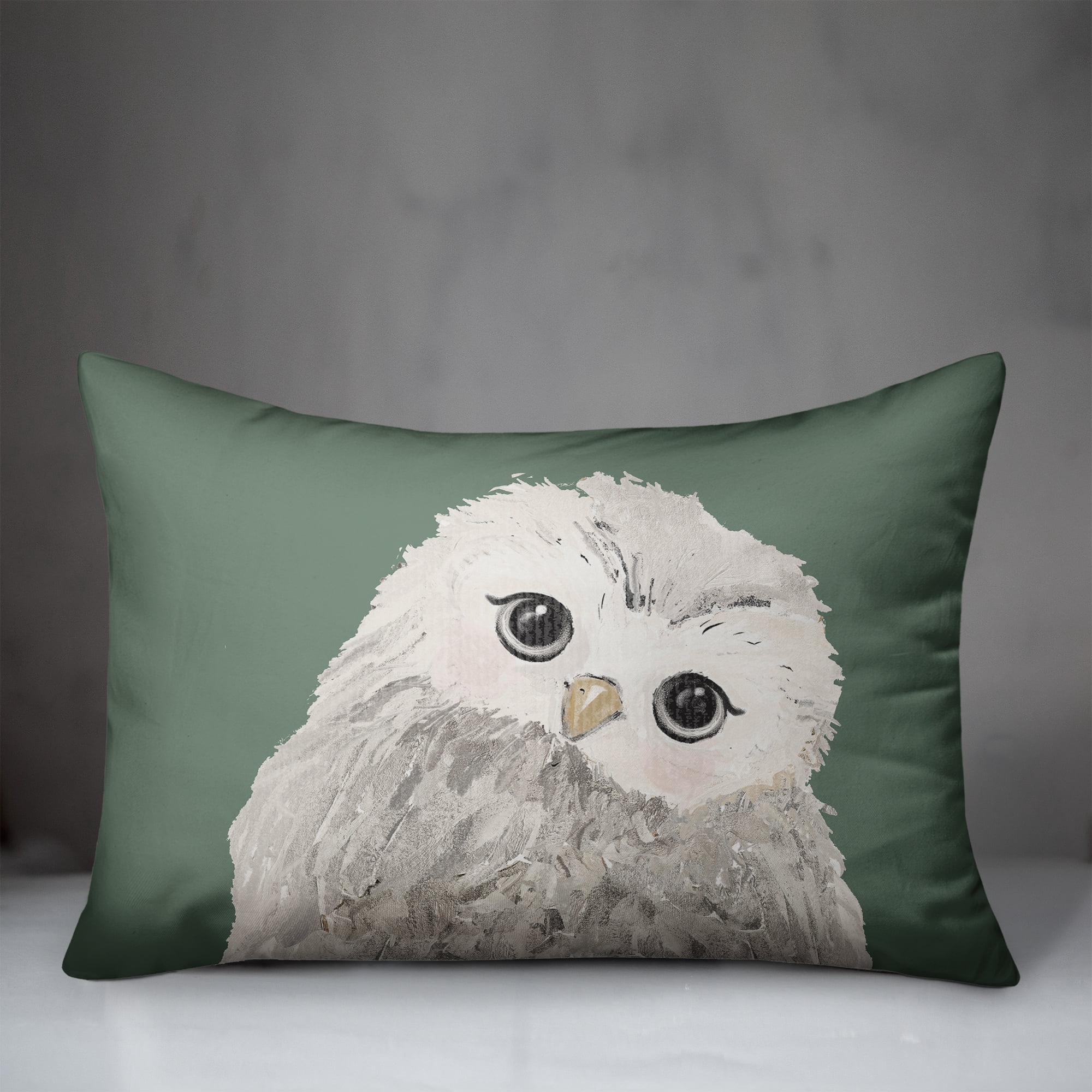 Creative Products Curious Baby Owl 20 x 14 Spun Poly Pillow