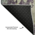 thumbnail image 5 of Addison Rugs Mayfield Premium Machine Washable Transitional Abstract Linen Rectangle Rug, 10' X 14' Machine Washable Transitional Abstract Linen Oversized Sherpa Throw Blanket, 5 of 6