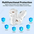thumbnail image 7 of PD30W Fast Charging Car Charger, Type-C Mobile Phone Charger, Intelligent Temperature Control, Multi-Device Fast Charging, Stable Anti-Slip Design, Universal Car Compatibility, 7 of 7