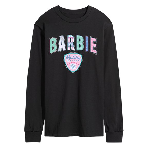 Barbie - Christmas Pattern - Men's Long Sleeve Graphic T-Shirt
